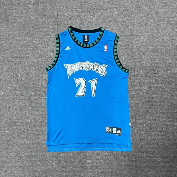 NBA 케빈 가넷 팀버울브스 농구 저지 (L)