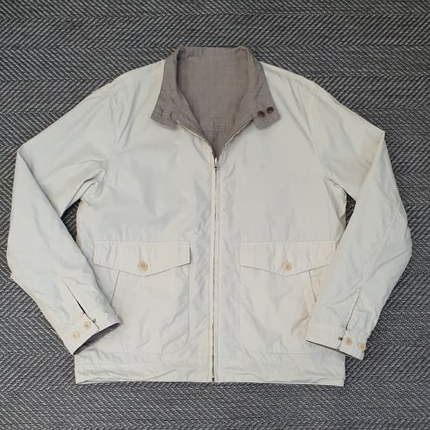 빈폴 양면 집업 면자켓 남자105