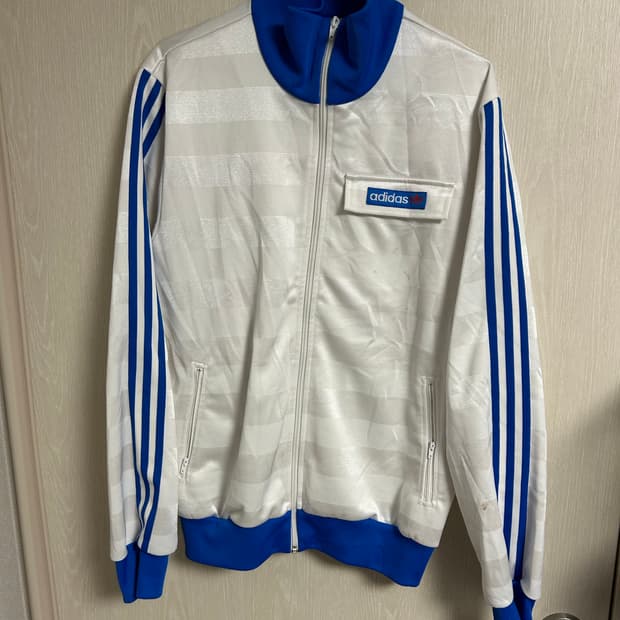 아디다스 흰파 져지 M사이즈 팜