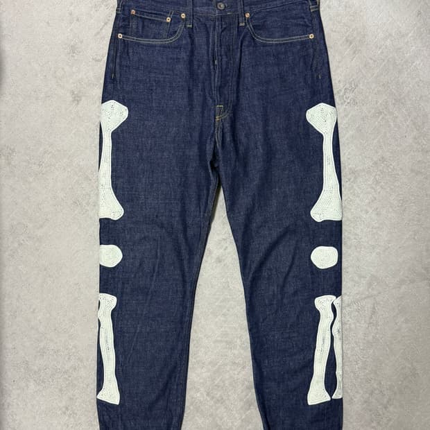 캐피탈 본 데님 인디고 32