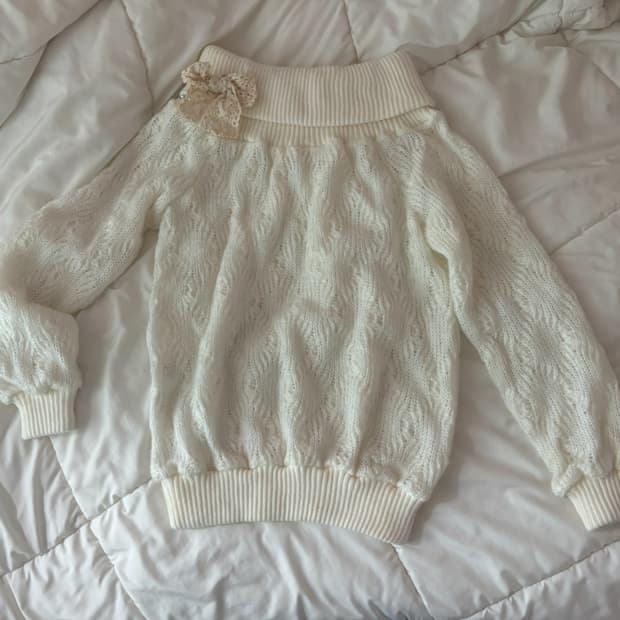 리즈리사 오픈숄더 오프숄더 원숄더 니트