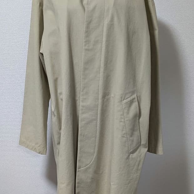 A.P.C. 베이지 코튼 트렌치 코트