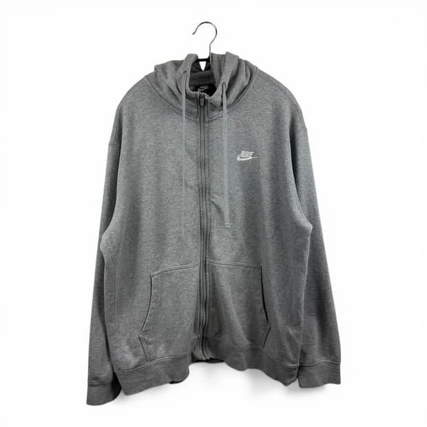 (2XL) 나이키 퓨추라 후드집업 그레이