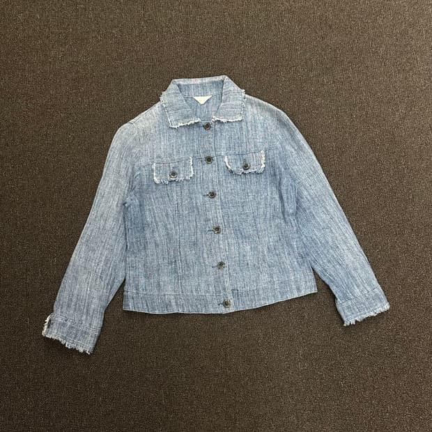 40)Japanese vintage 여성 데님 셔츠