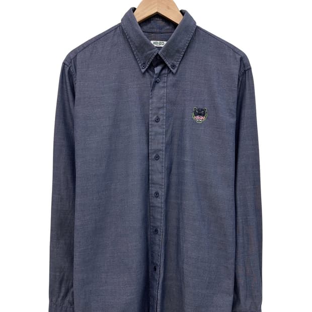 겐조 샴브레이 셔츠 (L)