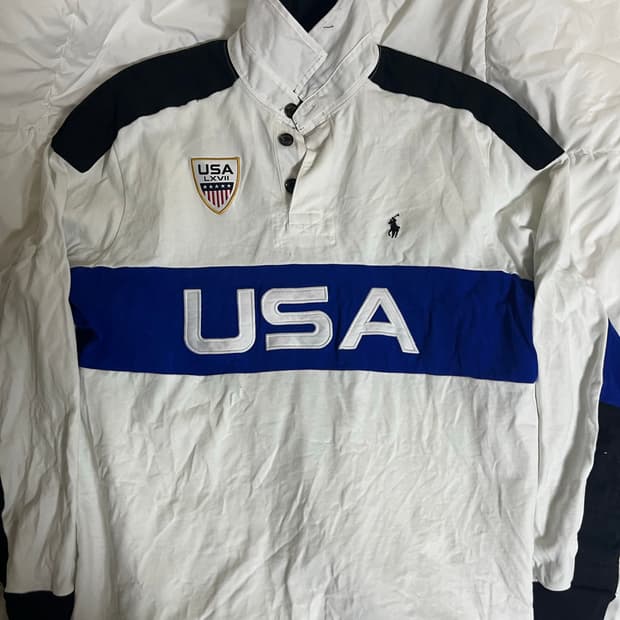 폴로 럭비 셔츠 usa