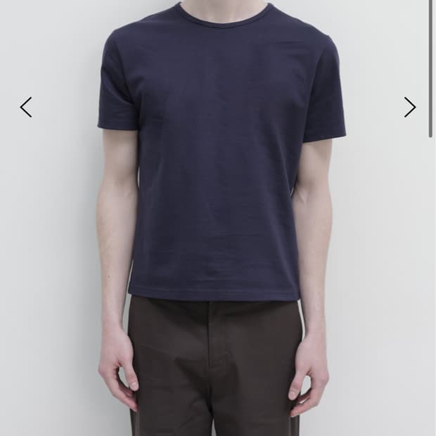 les pin t-shirt 30수 purple blue