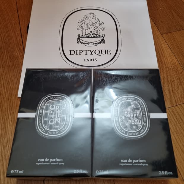 백화점 미개봉 새상품 딥디크 플레르드뽀 / 오르페옹 75ml 명품 향수