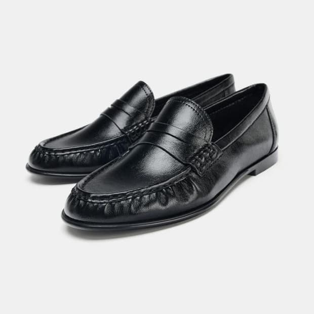 새상품) zara 자라 소프트 셔링 로퍼