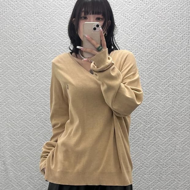 폴로 랄프로렌 빈티지 캐주얼 오트밀 니트 XL C11143