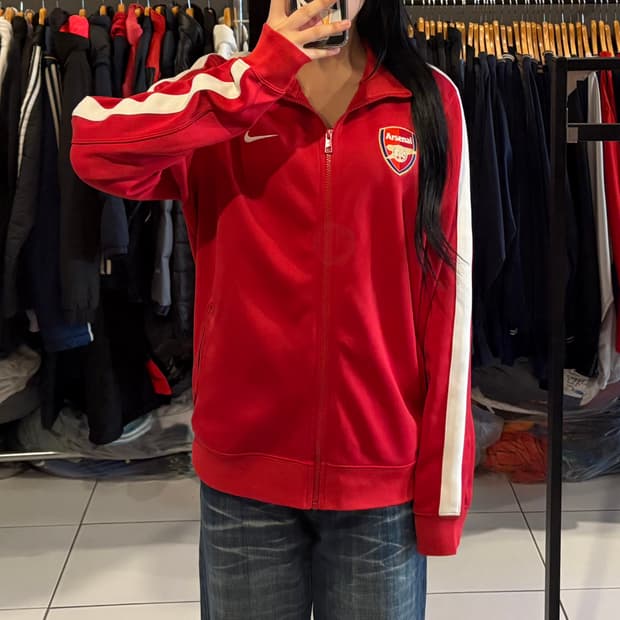 나이키 아스날 13/14 트랙탑 져지