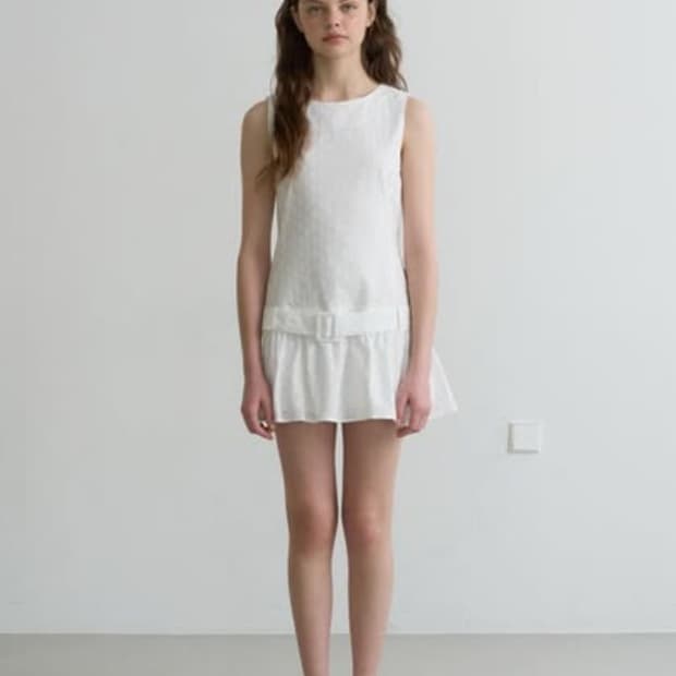 릴리코츠 ann belted one piece 안 벨티드 원피스