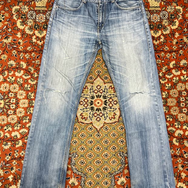 [34] LEVIS 리바이스 523 스트레이트 디스 데님팬츠