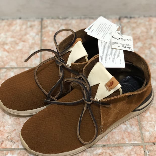 [10] visvim huron mesh moc-folk