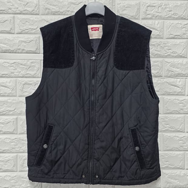 택포// 리바이스 퀼팅 조끼 XL