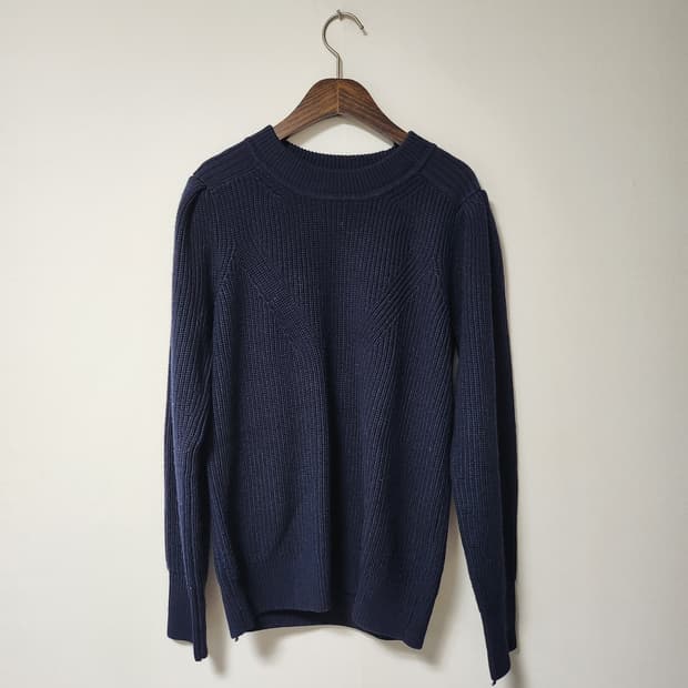 이자벨마랑 마비스 니트 스웨터 (네이비)