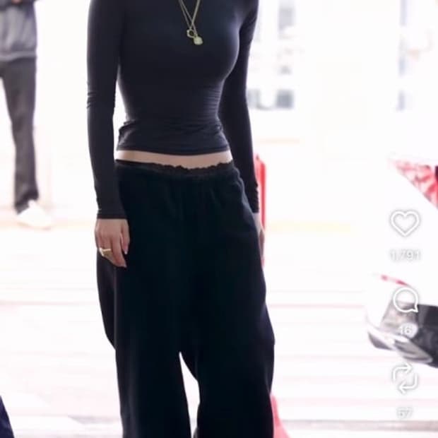 스킴스 닝닝 바지 조거 팬츠 블랙 s 새제품