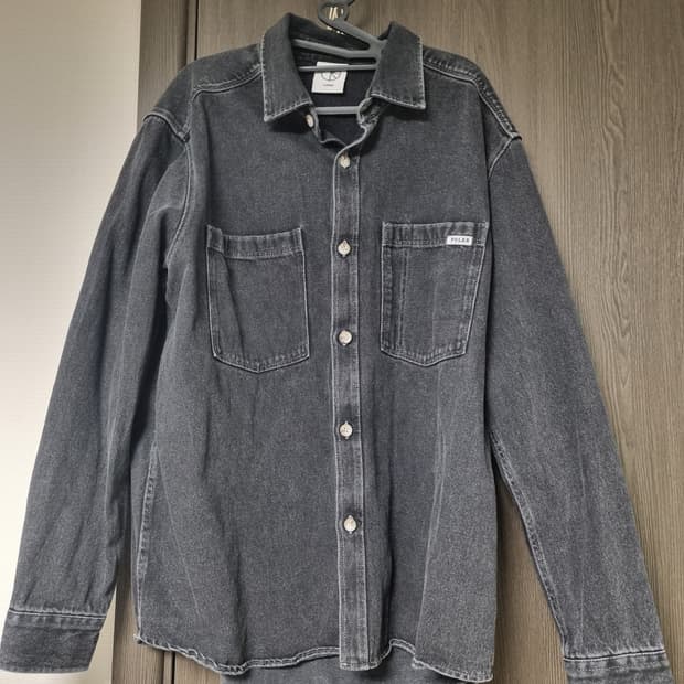 폴라스케이트 마이크 롱 슬리브 데님 셔츠 L 사이즈