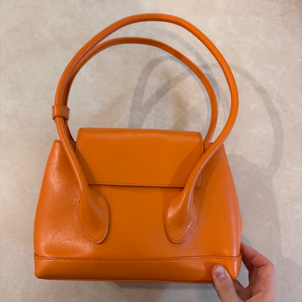 AHNI 토트백 숄더백 nuts 오렌지