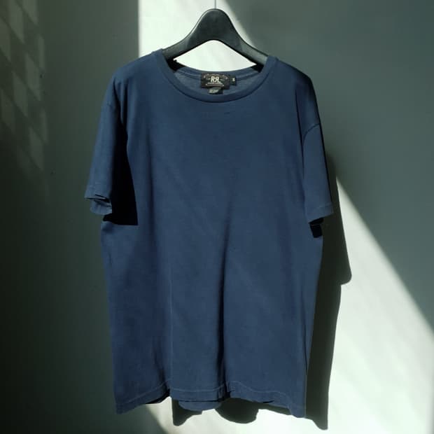 90s RRL Navy Blank Crewneck