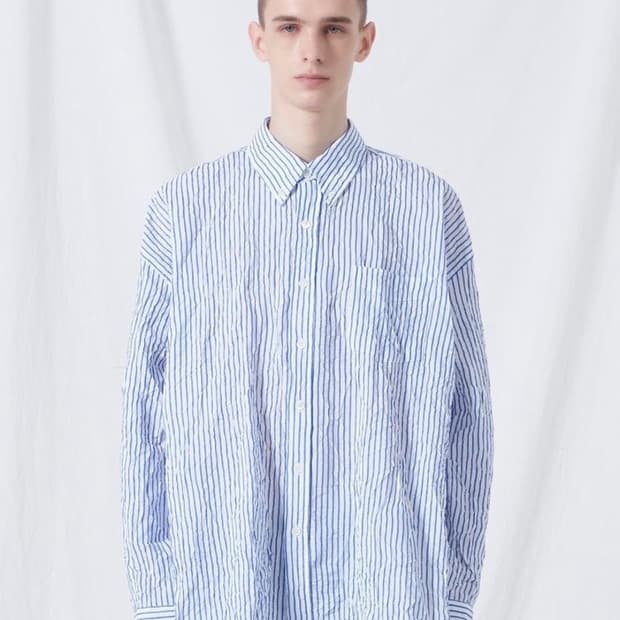 아워레가시 크링클 버로우드 셔츠