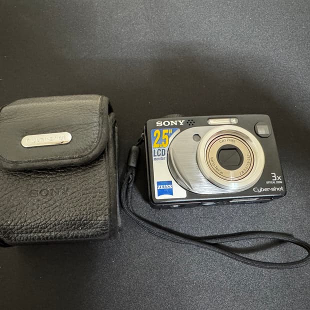 소니 사이버샷 dsc-w12 디카