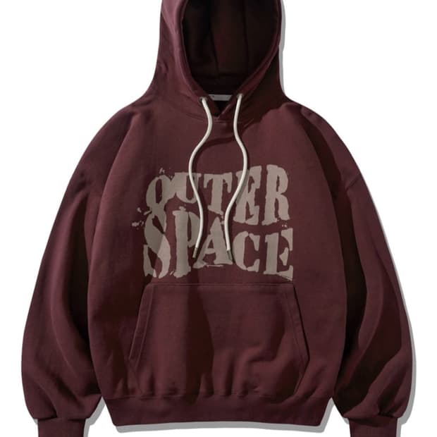 에즈카톤 버건디 후드티