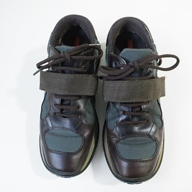 프라다 스포츠 아카이브 여성 빈티지 트레이너스 슈즈