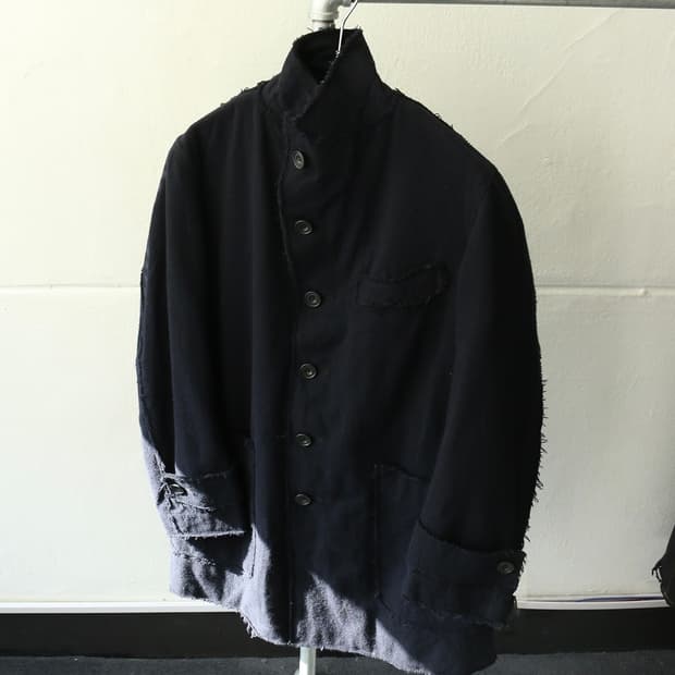 니들스 울 네이비 자켓