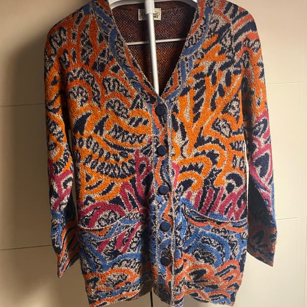 미쏘니 스포츠 패턴 가디건