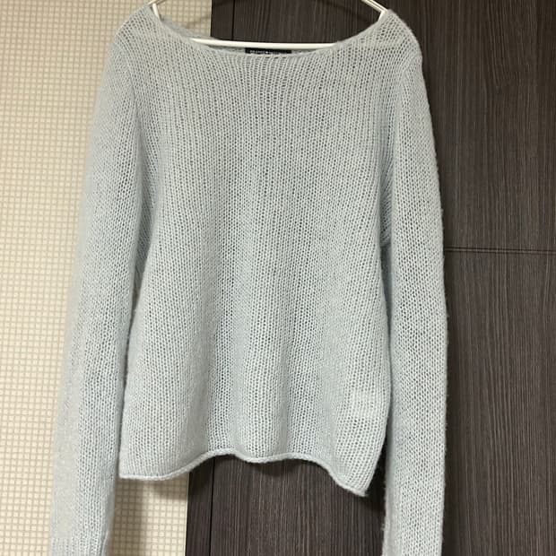 브랜디멜빌 하늘색 니트