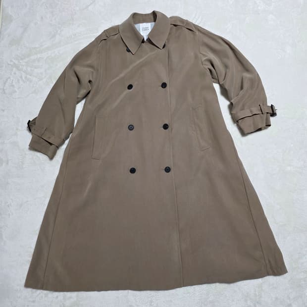 (44)여성 스튜디오톰보이 오버핏 트렌치 코트 