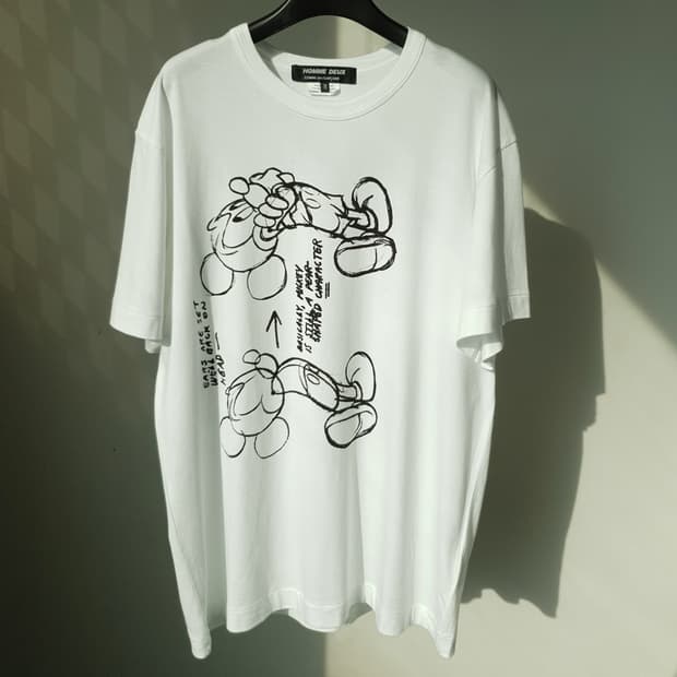 CDG x Disney print tee