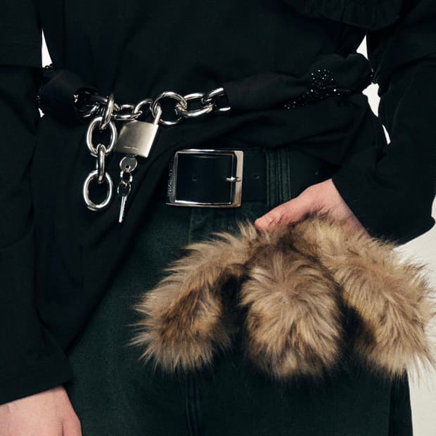 시몬로샤 25fw 폭스 퍼 동전지갑/키링