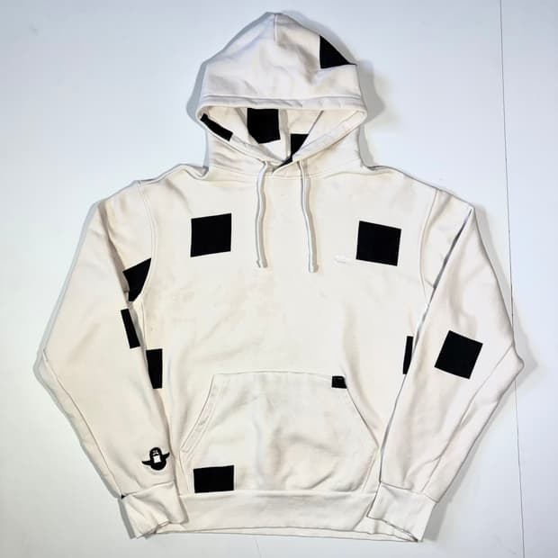 아디다스 마크 곤잘레스 화이트 후드 M