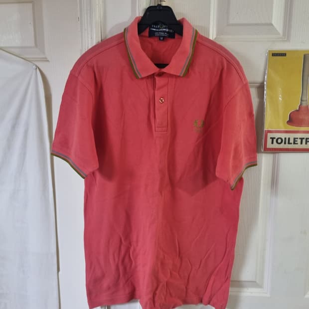 cdg x 프레드페리 pk 티셔츠 M