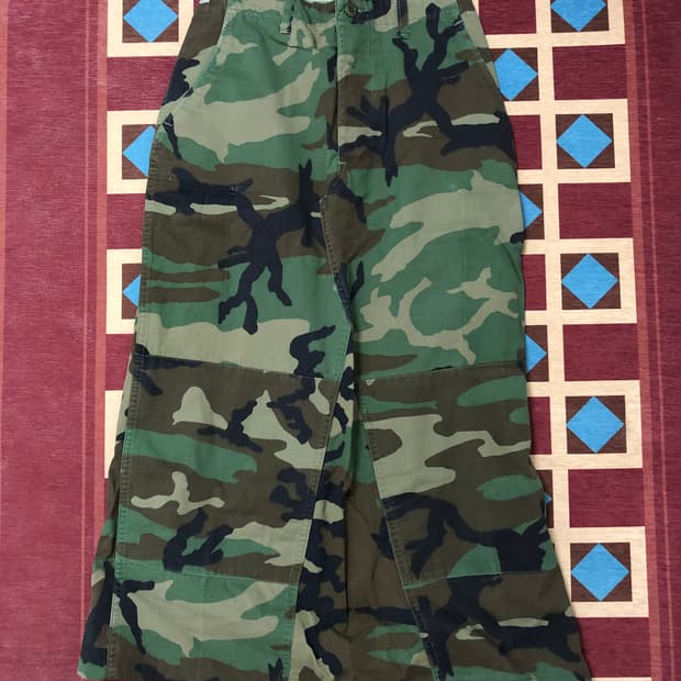 MILITARY REMAKE LONG SKIRT