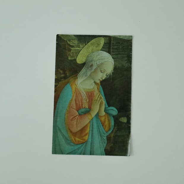 French Holy Card