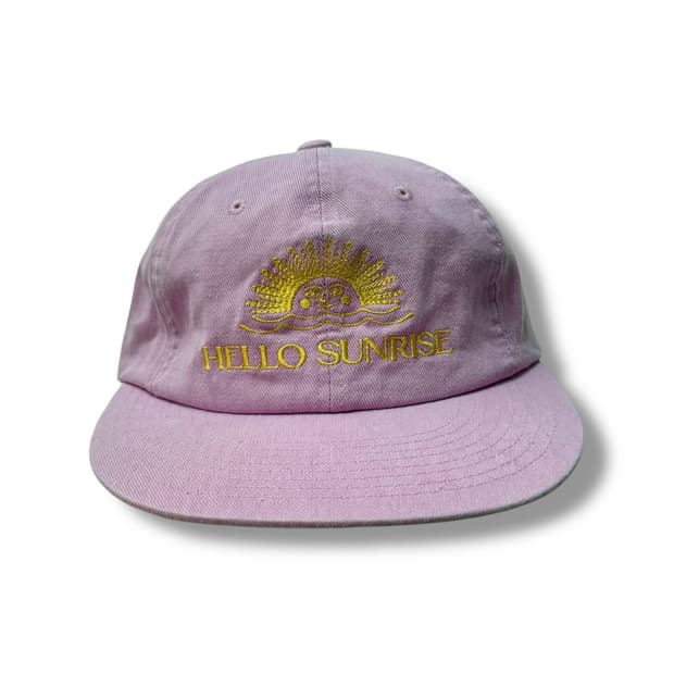 헬로우 선라이즈 핑크 캡