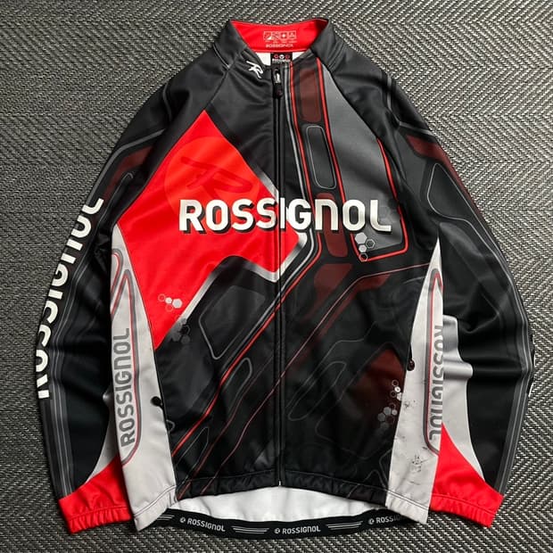 Rossignol 빅로고 사이클링 트랙탑 져지o 5771
