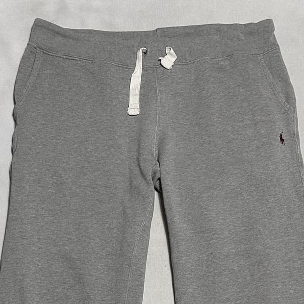 S 폴로랄프로렌 그레이 기모 스웻 조거 팬츠
