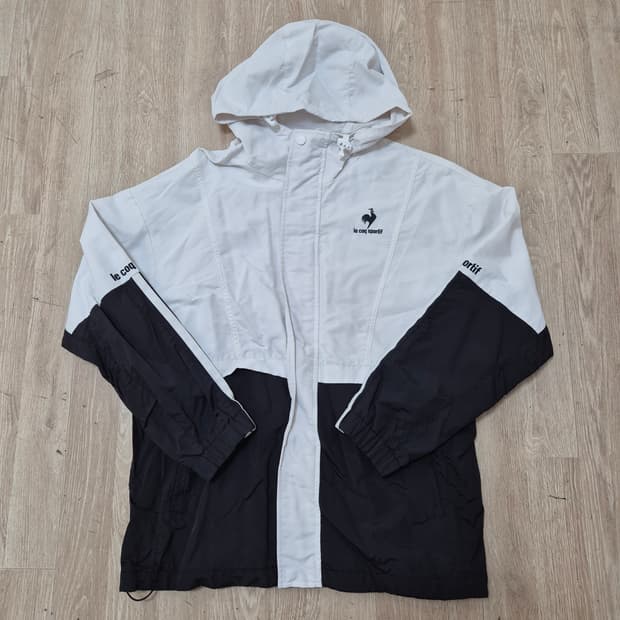 르꼬끄 로고 후드 바람막이 집업자켓