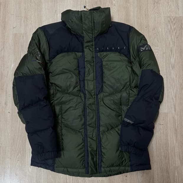 밀레 남성 윈드스토퍼 구스다운 푸퍼 패딩 M/95 