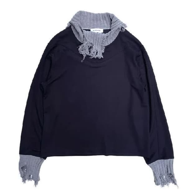 키코 코스타디노브 cedid 디스트레스 니트