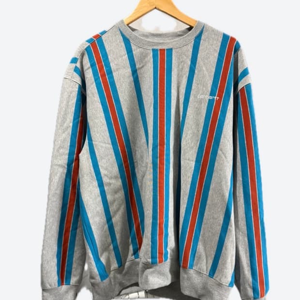 칼하트wip 스트라이프  맨투맨