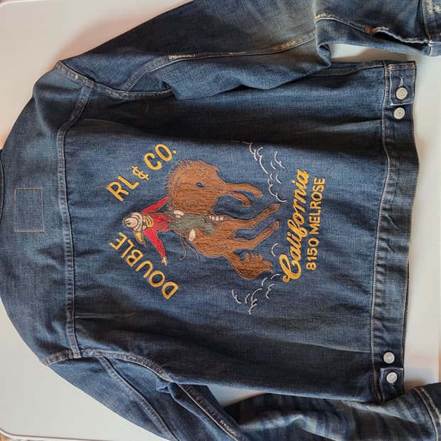 RRL 리미티드 유니콘 데님 2세대 자켓