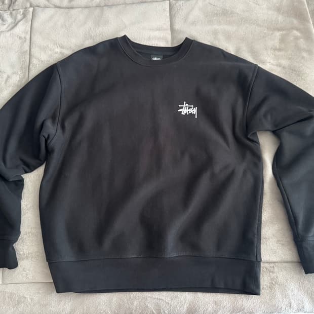 스투시 베이직 크루넥