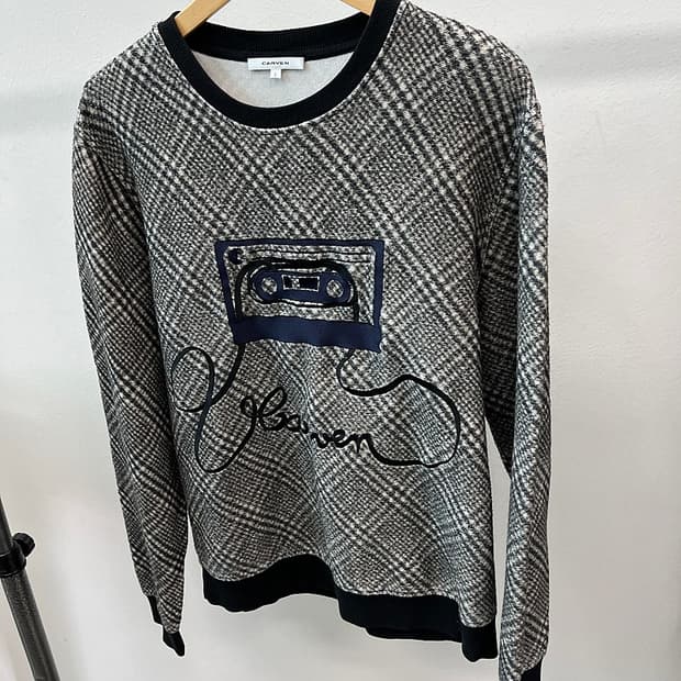 105) 까르뱅 카세트 맨투맨 