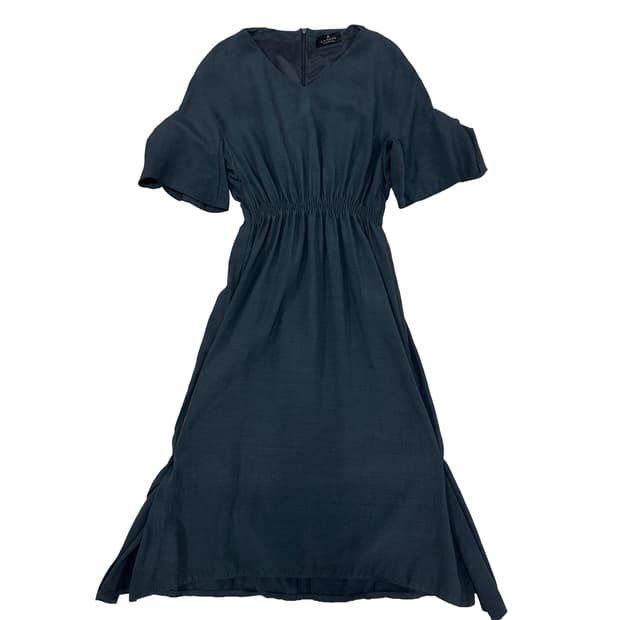 랑방 셔링 롱 원피스 