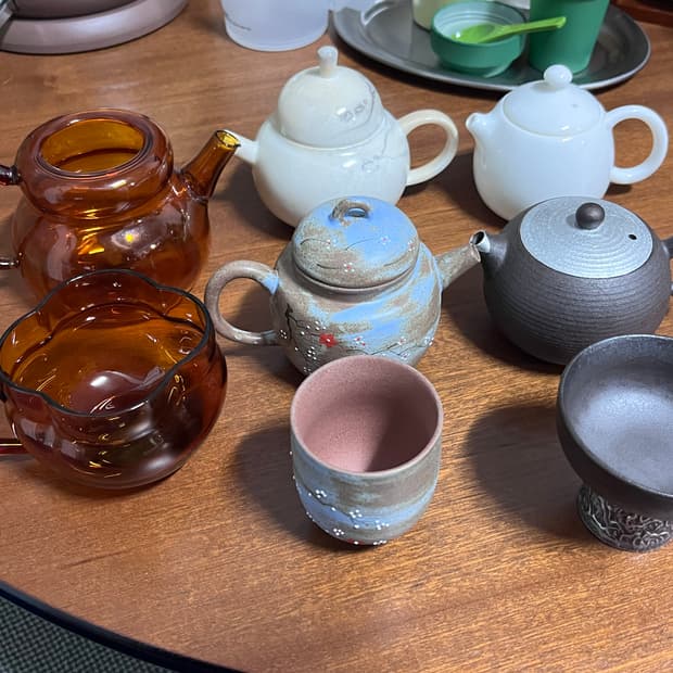 다도)다관,찻잔 전부 묶어서 팝니다!!